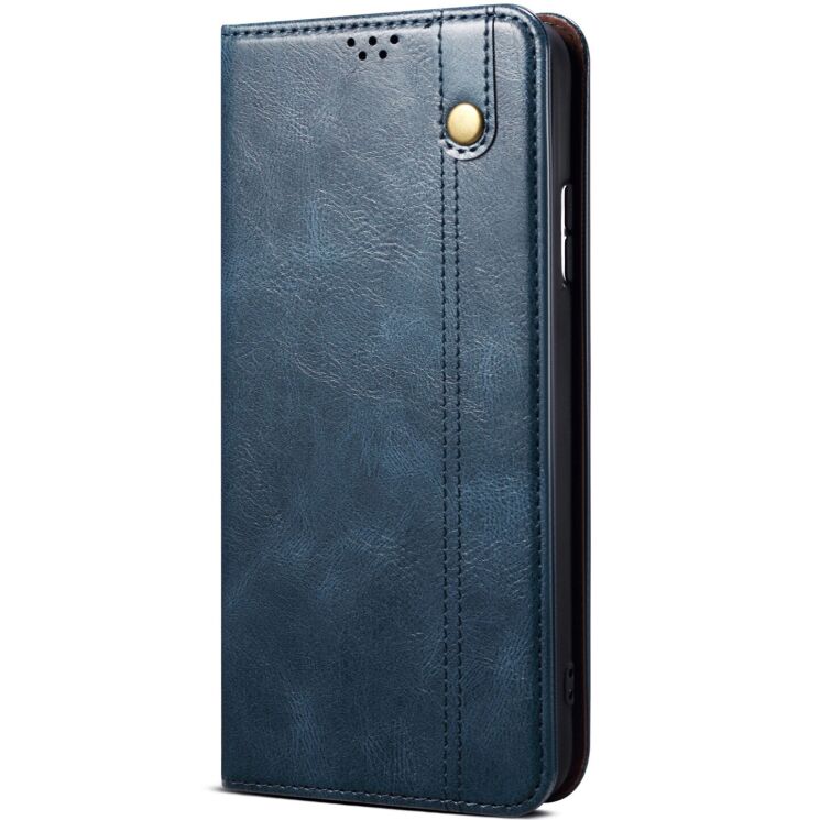 Чохол-книжка з кишеньками UniCase Leather Wallet для Samsung Galaxy A57 (A576) - Blue: фото 5 з 8