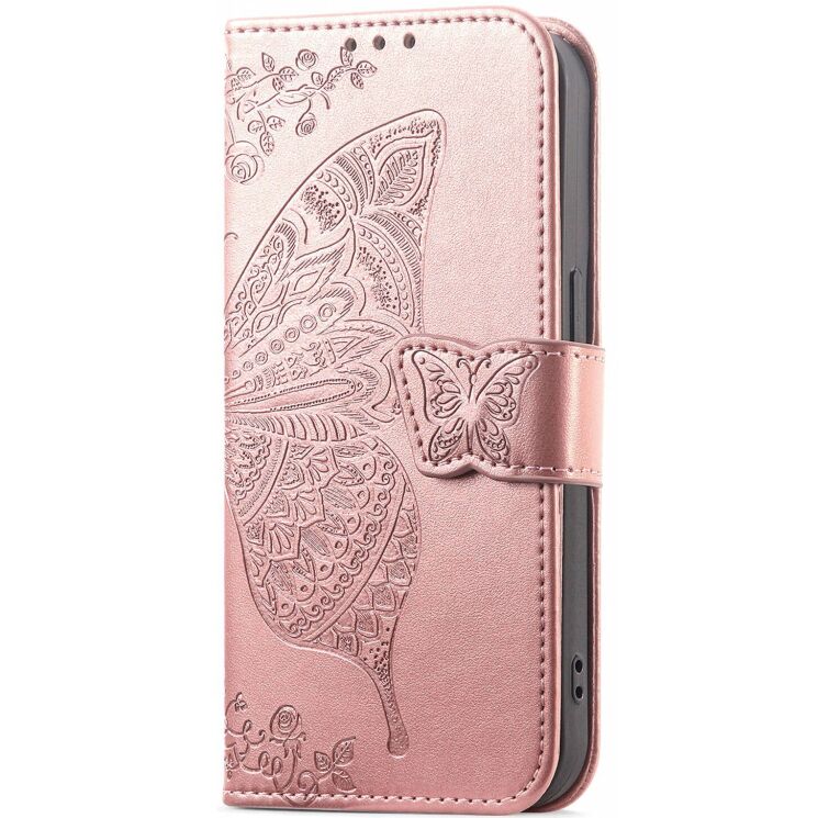Чехол-книжка с рисунком UniCase Butterfly Pattern для Samsung Galaxy A37 (A376) - Rose Gold (406041RG) Чехол-книжка с рисунком UniCase Butterfly Pattern для Samsung Galaxy A37 (A376) - Rose Gold: фото 6 из 10