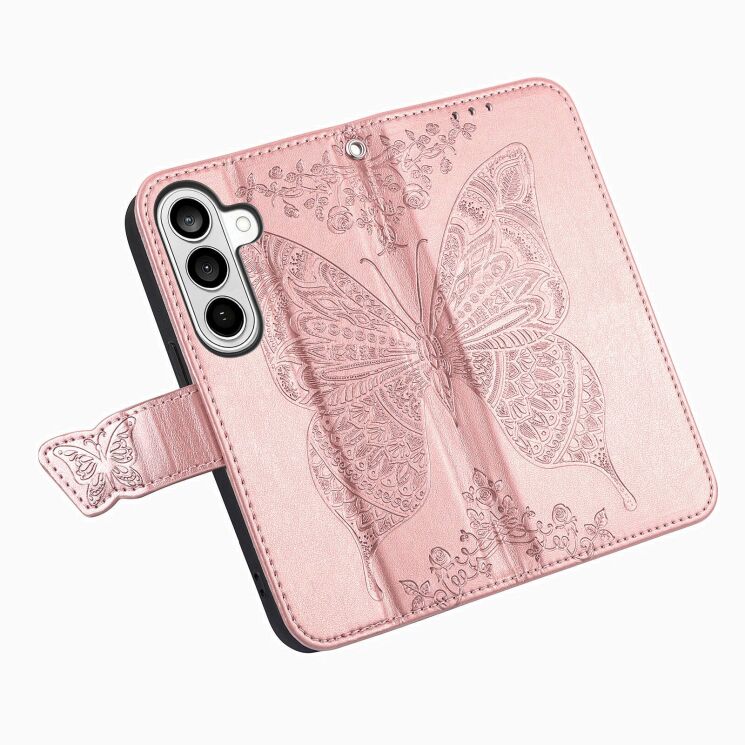 Чехол-книжка с рисунком UniCase Butterfly Pattern для Samsung Galaxy A37 (A376) - Rose Gold (406041RG) Чехол-книжка с рисунком UniCase Butterfly Pattern для Samsung Galaxy A37 (A376) - Rose Gold: фото 4 из 10