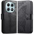 Чехол-книжка с рисунком UniCase Butterfly Pattern для Xiaomi Redmi Note 15 (4G/5G) / Poco M8 5G - Black (404653B)