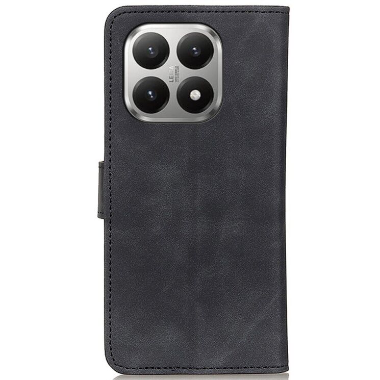 Чохол-книжка з застібкою KHAZNEH Retro Wallet для Xiaomi 17T Pro - Black: фото 6 з 10