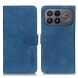 Чехол-книжка с застежкой KHAZNEH Retro Wallet для Xiaomi Poco F9 Ultra - Blue (430135L). Фото 1 из 9