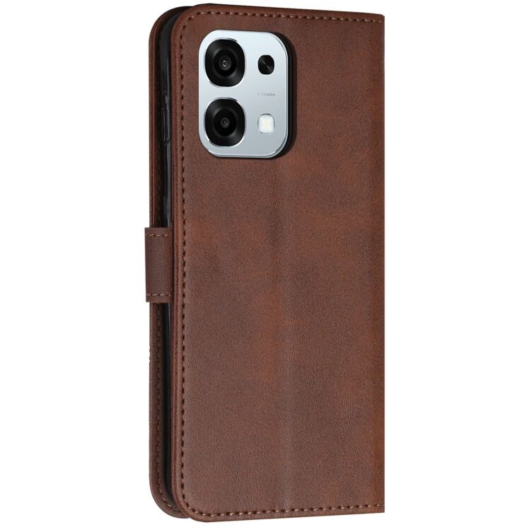 Чохол-книжка з застібкою UniCase Jet Cover для OPPO A6 Pro - Brown: фото 5 з 10