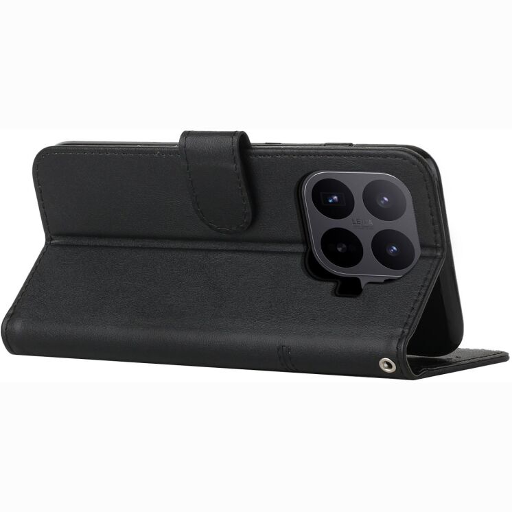 Чохол-книжка з застібкою UniCase Jet Cover для Xiaomi 17T Pro - Black: фото 2 з 10