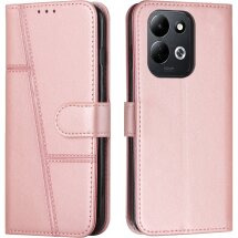 Чохол-книжка з застібкою UniCase Jet Cover для Xiaomi Poco C95 Pro - Rose Gold: фото 1 з 10