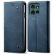 Чехол-книжка UniCase Jeans Wallet для Motorola Moto G75 - Blue (367803L). Фото 1 из 6