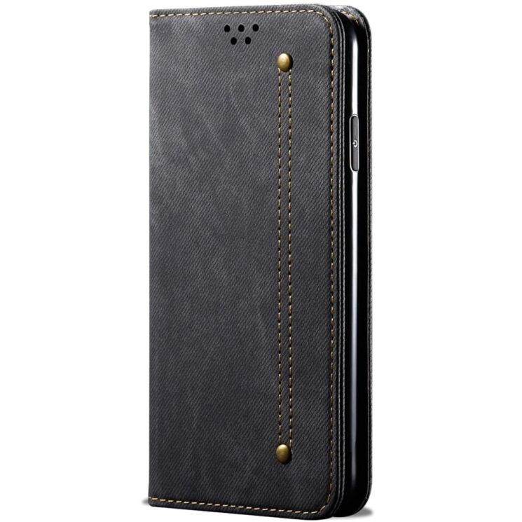 Чехол-книжка UniCase Jeans Wallet для OnePlus Nord CE 4 Lite - Black: фото 5 из 6