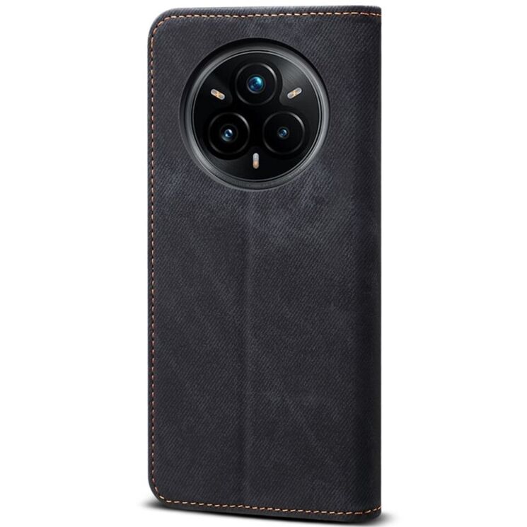Чохол-книжка UniCase Jeans Wallet для Realme 14 Pro Plus - Black: фото 6 з 7