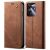 Чохол-книжка UniCase Jeans Wallet для Realme C63 / Note 60 - Coffee: фото 1 з 6