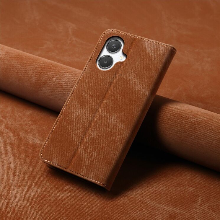 Чехол-книжка UniCase Jeans Wallet для Samsung Galaxy A07 (A075) - Coffee: фото 7 из 7