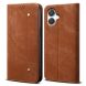 Чехол-книжка UniCase Jeans Wallet для Samsung Galaxy A07 (A075) - Coffee (384506C). Фото 1 из 7