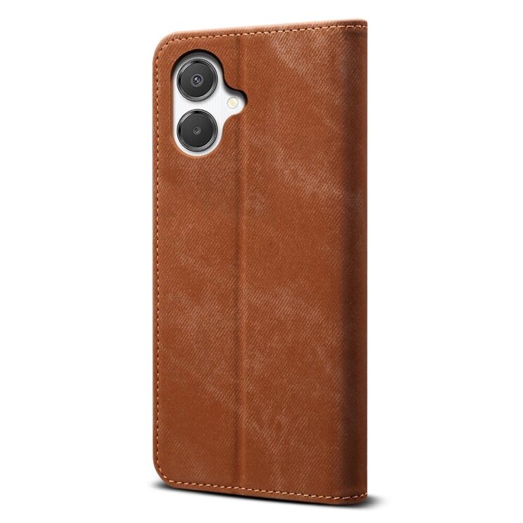 Чехол-книжка UniCase Jeans Wallet для Samsung Galaxy A07 (A075) - Coffee: фото 6 из 7