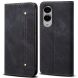 Чохол-книжка UniCase Jeans Wallet для Samsung Galaxy S25 Edge (S937) - Black (377506B). Фото 1 з 7