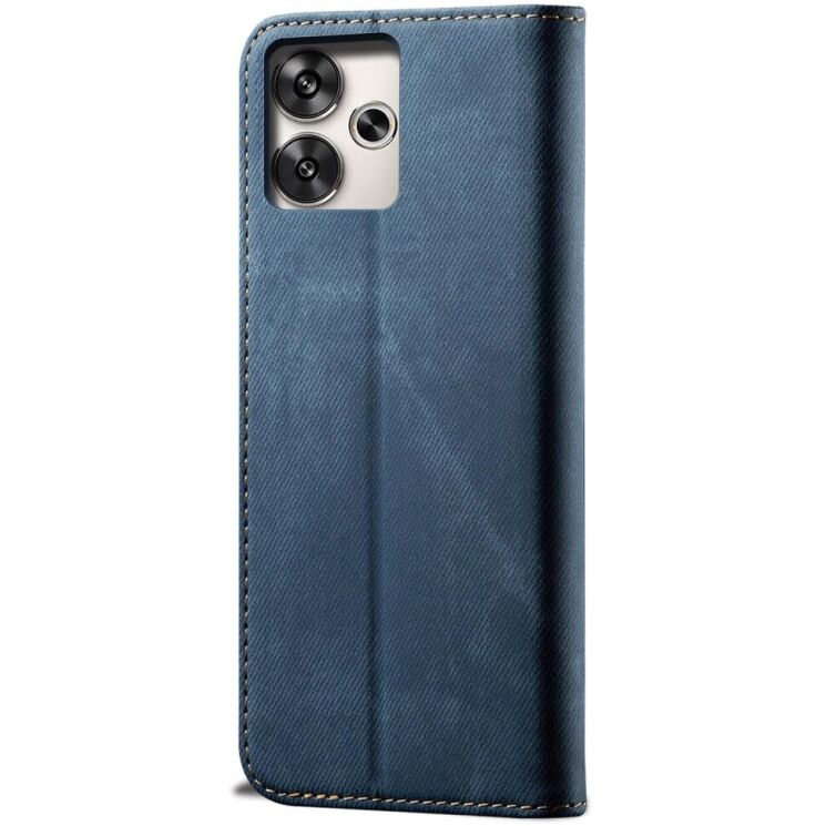 Чехол-книжка UniCase Jeans Wallet для Xiaomi Poco F6 - Blue: фото 6 из 6