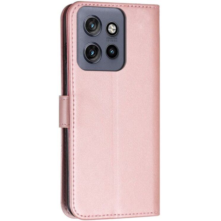 Чохол-книжка UniCase Jet Cover для Motorola Edge 50 Neo - Rose Gold: фото 5 з 10