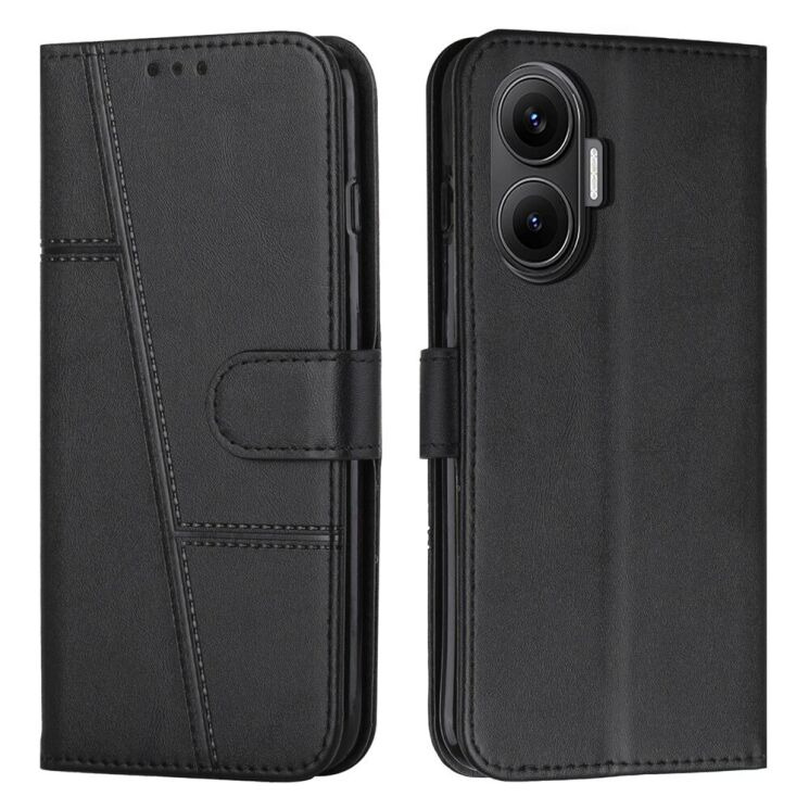 Чохол-книжка UniCase Jet Cover для Xiaomi Poco F7 - Black: фото 1 з 11