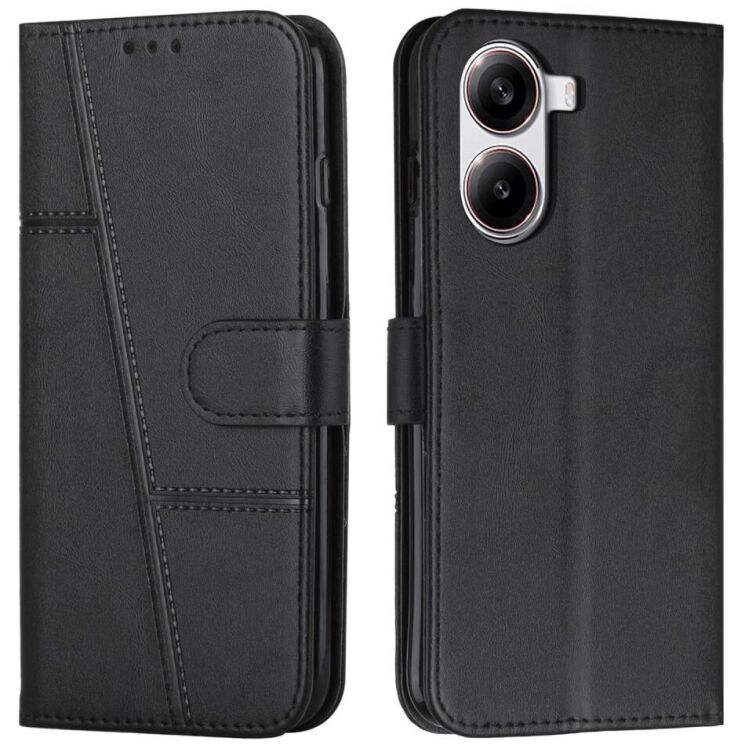 Чехол-книжка UniCase Jet Cover для Xiaomi Poco X7 Pro - Black: фото 1 из 10