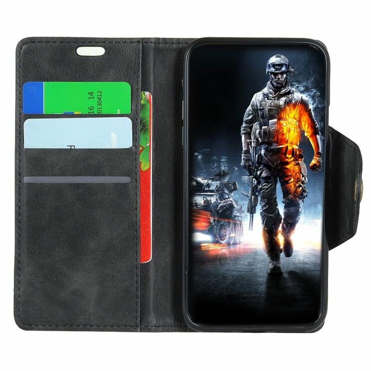 Чехол-книжка UniCase Vintage Wallet для Xiaomi Mi Play - Black: фото 4 из 9