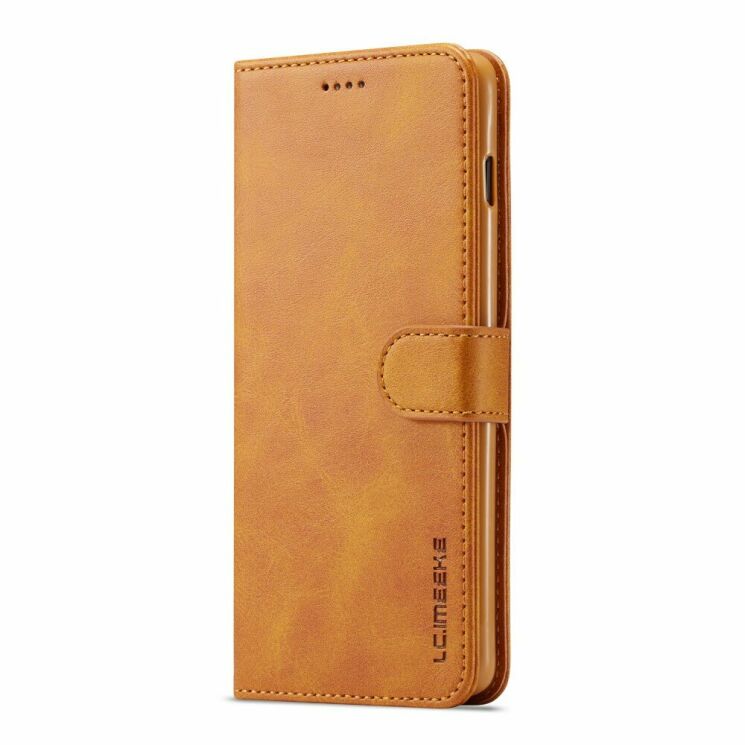 Чехол LC.IMEEKE Wallet Case для Samsung Galaxy S10 Plus (G975) - Coffee: фото 3 из 10