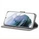 Чехол LC.IMEEKE Wallet Case для Samsung Galaxy S21 FE (G990) - Grey (230623H). Фото 4 из 10