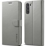 Чохол LC.IMEEKE Wallet Case для Samsung Galaxy S21 FE (G990) - Grey (230623H)