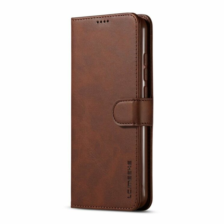 Чохол LC.IMEEKE Wallet Case для Xiaomi Redmi Note 8T - Coffee: фото 2 з 13