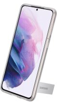 Чохол-накладка Clear Standing Cover для Samsung Galaxy S21 Plus (G996) EF-JG996CTEGRU - Transparency: фото 1 з 5
