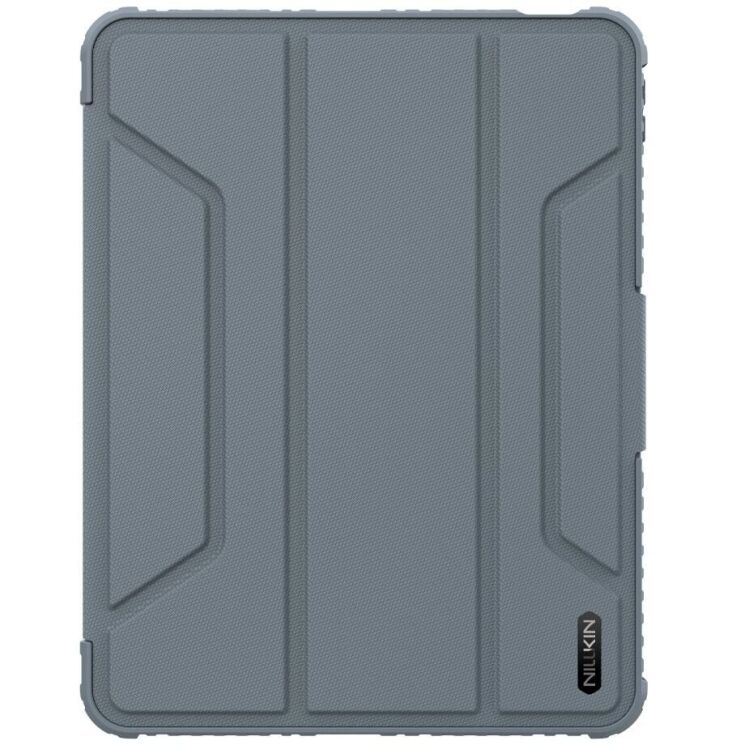Чехол NILLKIN Bumper Leather Case Pro для Apple iPad Air 11 M3/M2 (2025/2024) / Air 4 / 5 10.9 (2020/2022) / Pro 11 (2020/2021/2022) - Grey: фото 2 из 20