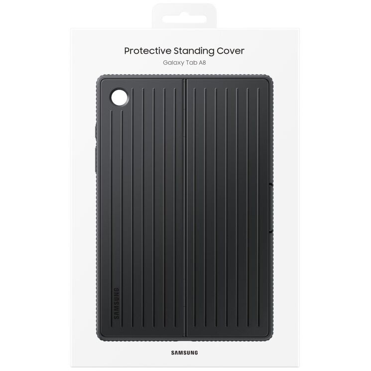 Чехол Protective Standing Cover (FT) для Samsung Galaxy Tab A8 10.5 (2021) EF-RX200CBEGRU - Black: фото 10 из 10