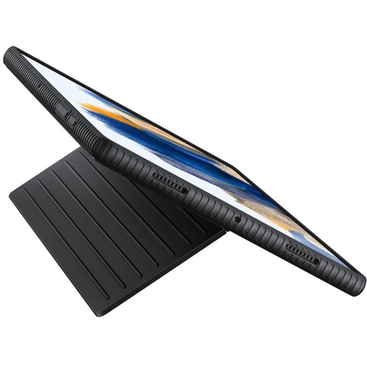 Чехол Protective Standing Cover (FT) для Samsung Galaxy Tab A8 10.5 (2021) EF-RX200CBEGRU - Black: фото 6 из 10