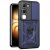 Чохол із захистом камери Deexe Armor Shield для Infinix Hot 70 Pro - Blue: фото 1 з 9