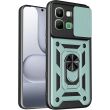 Чехол с защитой камеры Deexe Armor Shield для Infinix Note Edge - Green (409203G)
