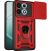 Чехол с защитой камеры Deexe Armor Shield для Motorola Edge 70 Max - Red: фото 1 из 9