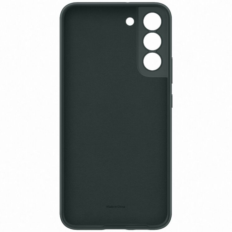 Чехол Silicone Cover для Samsung Galaxy S22 Plus (S906) EF-PS906TGEGRU - Forest Green: фото 5 из 5