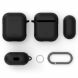 Чехол Spigen (SGP) Silicone Case для Apple AirPods 1 / 2 - Black (204512B). Фото 7 из 7