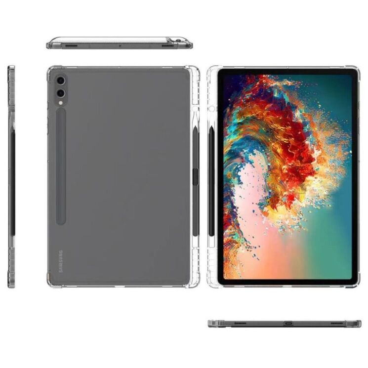 Чохол UniCase Airbag Max для Samsung Galaxy Tab S10 Plus - Transparent: фото 6 з 6