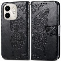 Чохол UniCase Butterfly Pattern для Infinix Smart 9 (X6532) - Black: фото 1 з 6