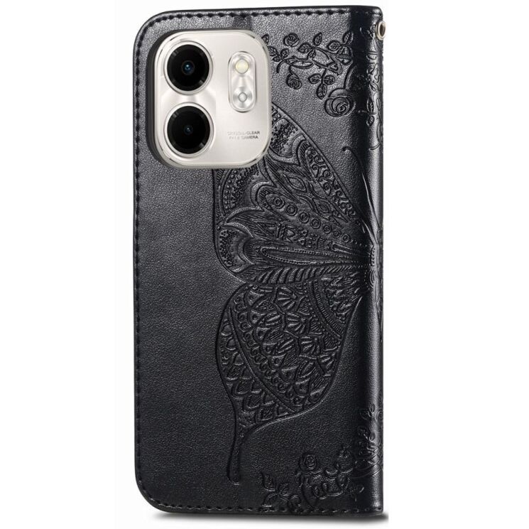 Чехол UniCase Butterfly Pattern для Infinix Smart 9 (X6532) - Black: фото 6 из 6