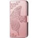 Чехол UniCase Butterfly Pattern для Motorola Edge 50 Fusion - Rose Gold (354231RG). Фото 4 из 8