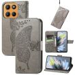 Чехол UniCase Butterfly Pattern для Motorola Moto G15 - Grey (377409H)