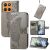 Чехол UniCase Butterfly Pattern для Motorola Moto G15 - Grey: фото 1 из 11
