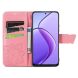 Чехол UniCase Butterfly Pattern для OPPO Reno 12 F/FS - Pink (360124P). Фото 2 из 10