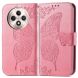 Чехол UniCase Butterfly Pattern для OPPO Reno 12 F/FS - Pink (360124P). Фото 1 из 10