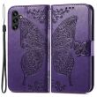 Чехол UniCase Butterfly Pattern для Samsung Galaxy A24 (A245) - Purple (322359V)