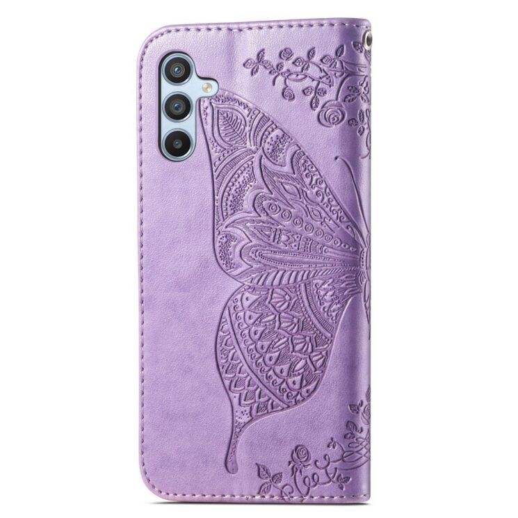 Чехол UniCase Butterfly Pattern для Samsung Galaxy A54 (A546) - Light Purple: фото 3 из 7