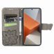 Чехол UniCase Butterfly Pattern для Xiaomi Redmi Note 13 Pro+ - Grey (340546H). Фото 2 из 6