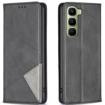 Чохол UniCase Geometric Pattern для Infinix Hot 60 Pro - Black: фото 1 з 8