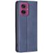 Чехол UniCase Geometric Pattern для Motorola Moto G55 - Blue (366149L). Фото 3 из 8
