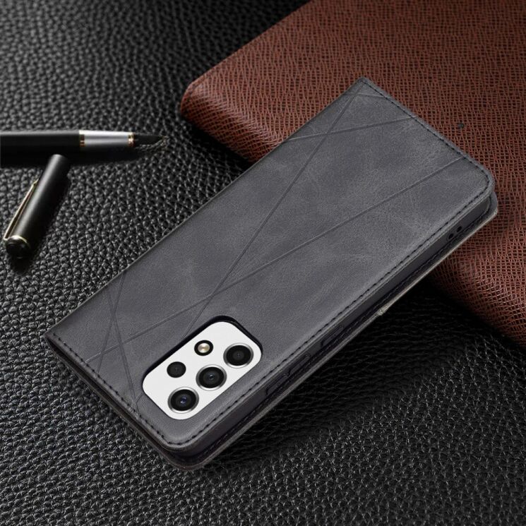Чехол UniCase Geometric Pattern для Samsung Galaxy A53 (A536) - Black: фото 6 из 9