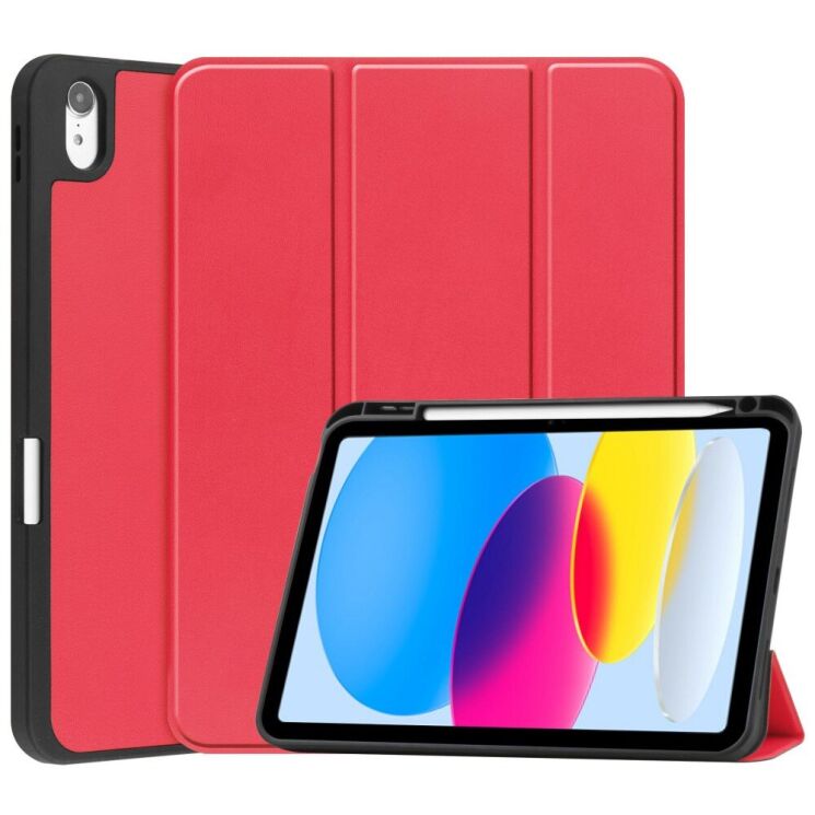 Чехол UniCase Soft UltraSlim для Apple iPad 10.9 (2022) / iPad 11 (2025) - Red: фото 1 из 13